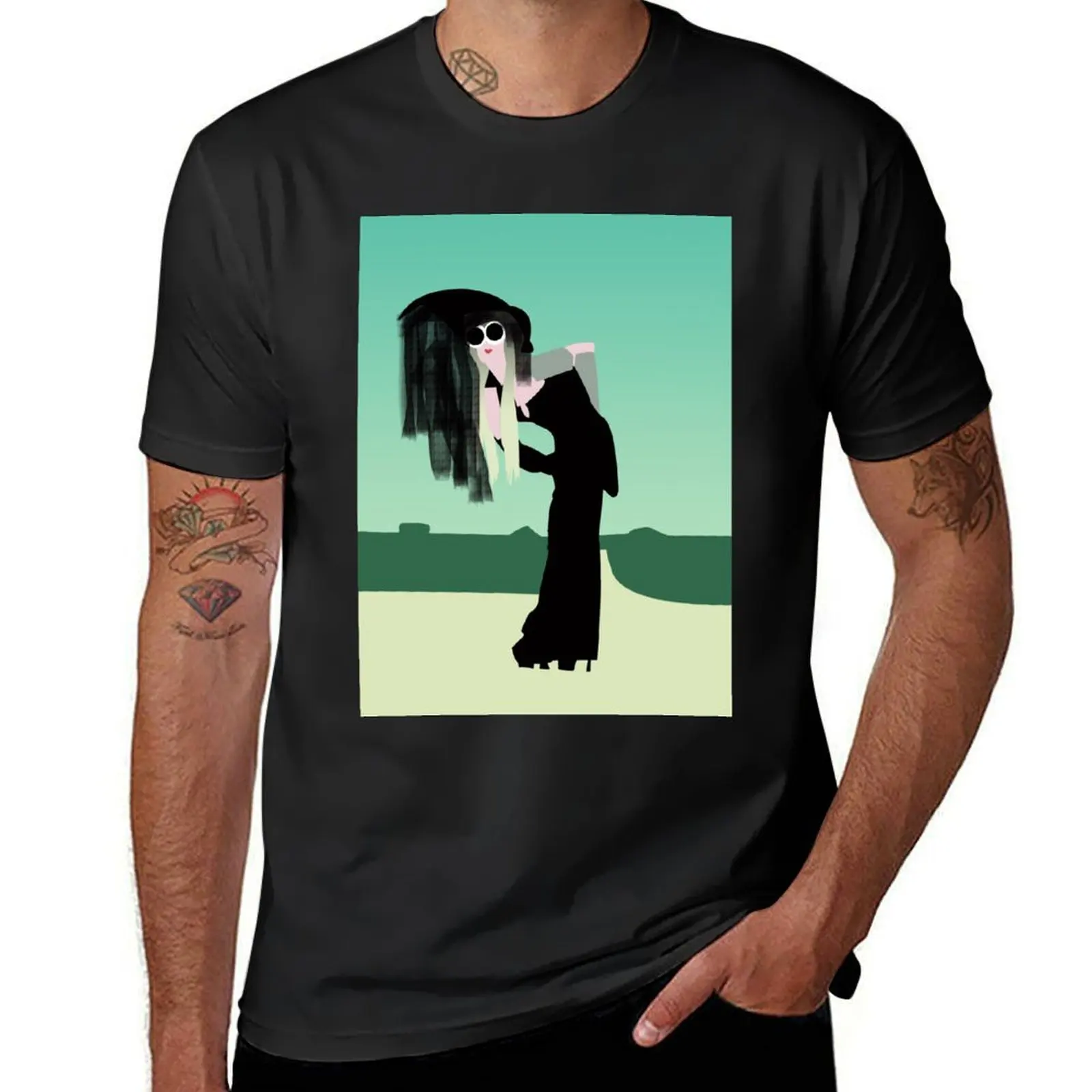 You And I Lady Gaga T-Shirt cute clothes vintage clothes blacks anime clothes T-shirt men