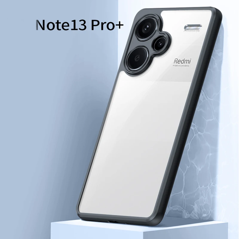 thumbnail image 1 of Xundd For Xiaomi Redmi Note 13 Pro Plus Case Transparent Cover Shockproof Protective Slim Cases For Redmi Note 12 Turbo 13 Pro +, 1 of 5