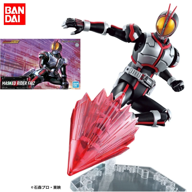

Bandai Original Figure-rise Standard Kamen Rider Anime Figure Masked Rider Faiz Action Figure Assembly Toys Gifts For Children