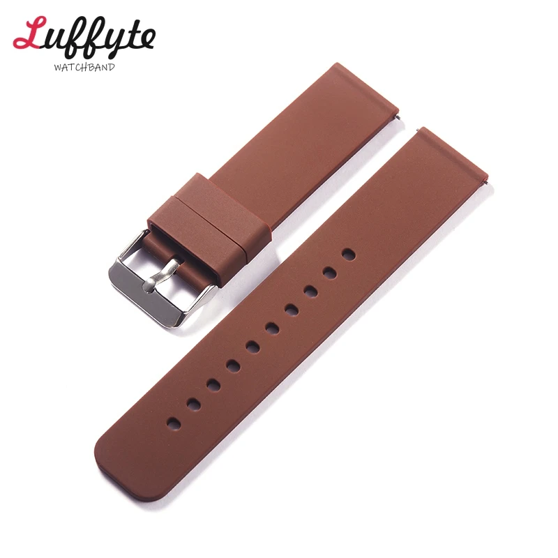 Multi-Size Silicone Quick Release Watch Bands - Versatile Wrist Accessories