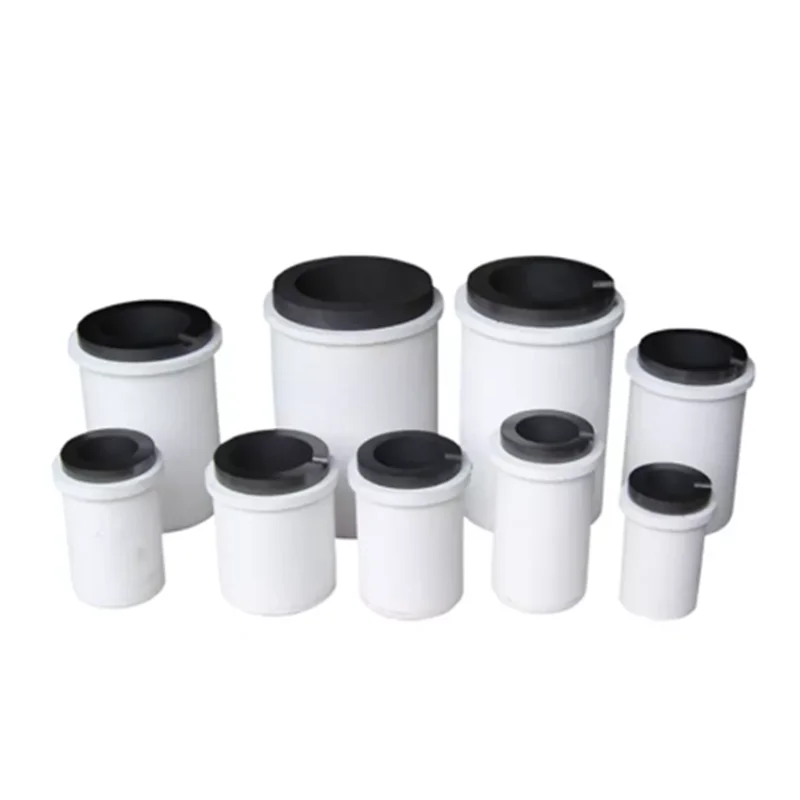 

2kg Quarz Silica Graphitschmelztiegel Hohe Reinheit Graphit Tiegel Tasse Für Metall Gold Silber Platin Messing Casting