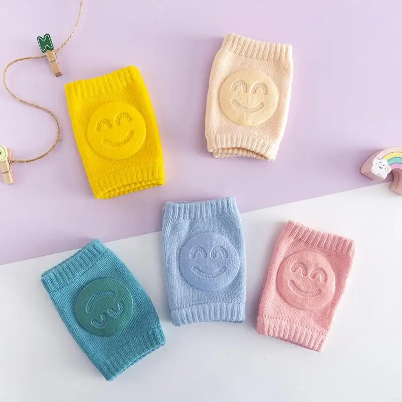 1 Pair Baby Crawling Kneepads Infants Safety Elbow Cushion Toddlers Leg Warmer Knee Support Protector Kneecap 69HE