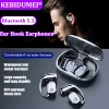 Bluetooth 5.3 Headphones Ear Hook Earphone Wireless Earphones LED Display Waterproof Headset HiFi Stereo Noise Reduction Earbuds 1