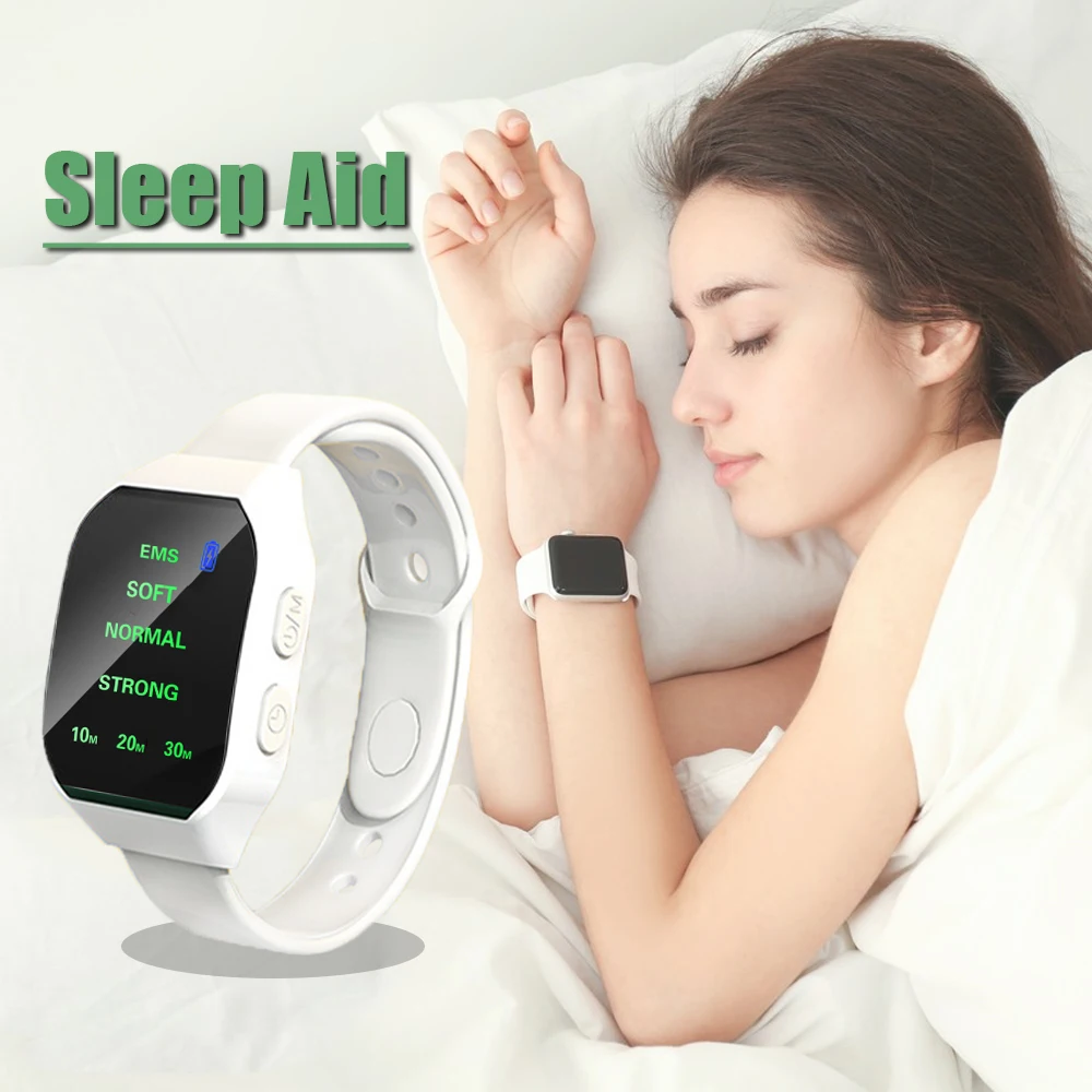 Hand Wear Sleeping Aids EMS Pulse Sleep Wristband Better Sleep