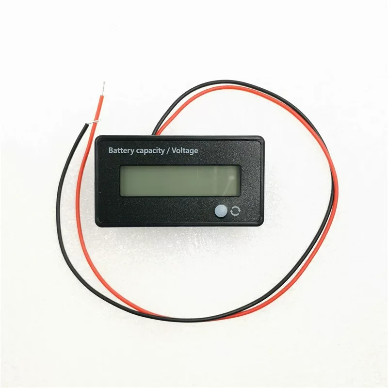 DC12V-72V 배터리 용량 전압 표시기(알람 기능 포함), 배터리 용량 게이지 표시기, 배터리 미터 모니터