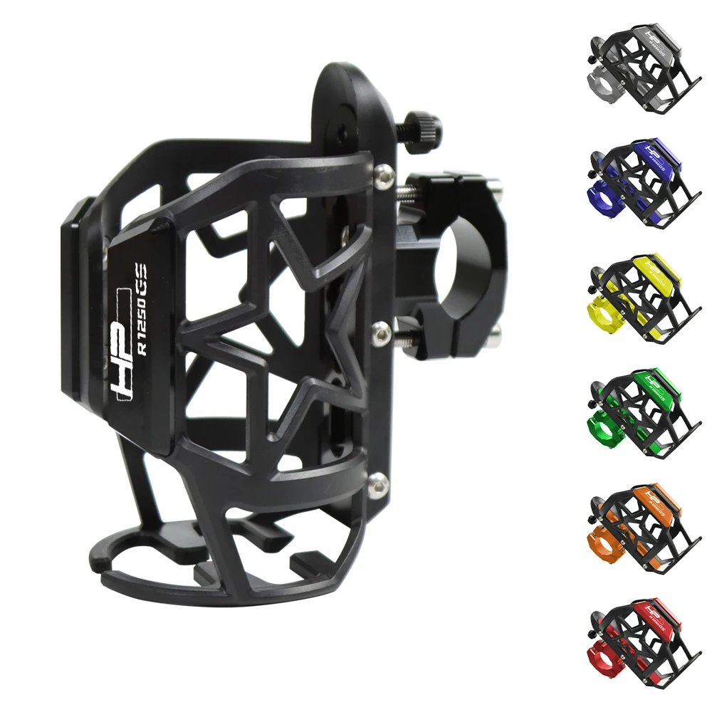 Motorcycle Beverage Water Bottle Cage Drink Cup Holder Sdand Mount For BMW R1250GS R 1250 GS HP