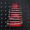 Wrench Spanner Sorter Holder Wall Mounted Tray Rack Storage Organizer Household Tool Organizer Rail Bracket Wrench Organizer 6
