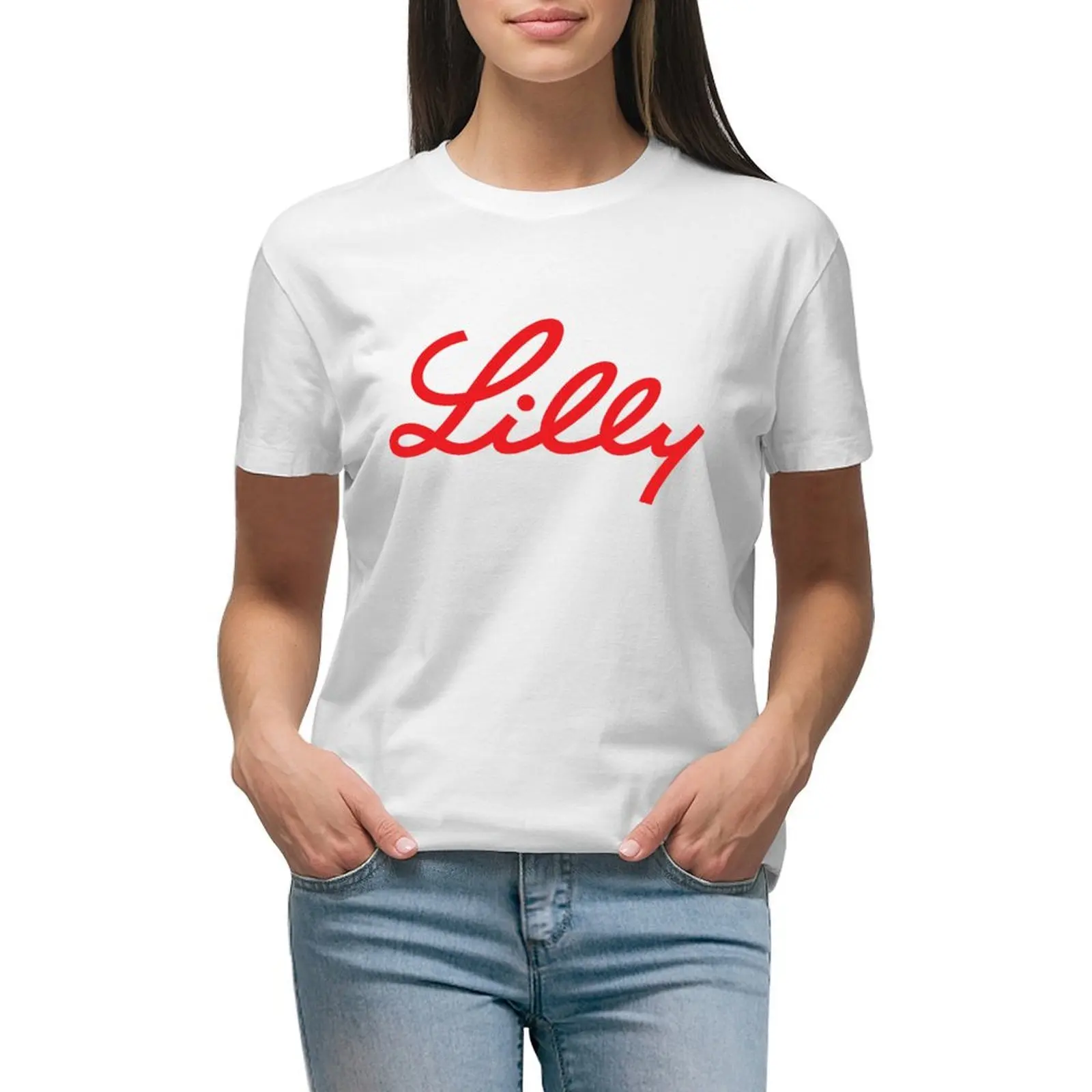 

Eli Lilly T-shirt aesthetic clothes graphics t-shirt dress for Women sexy