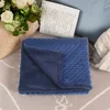 75*100cm Newborn Baby Soft Minky Dot Blanket Soft 3D Dotted Solid Color Winter Warm Velvet Stroller Blanket Covers for Kids 2
