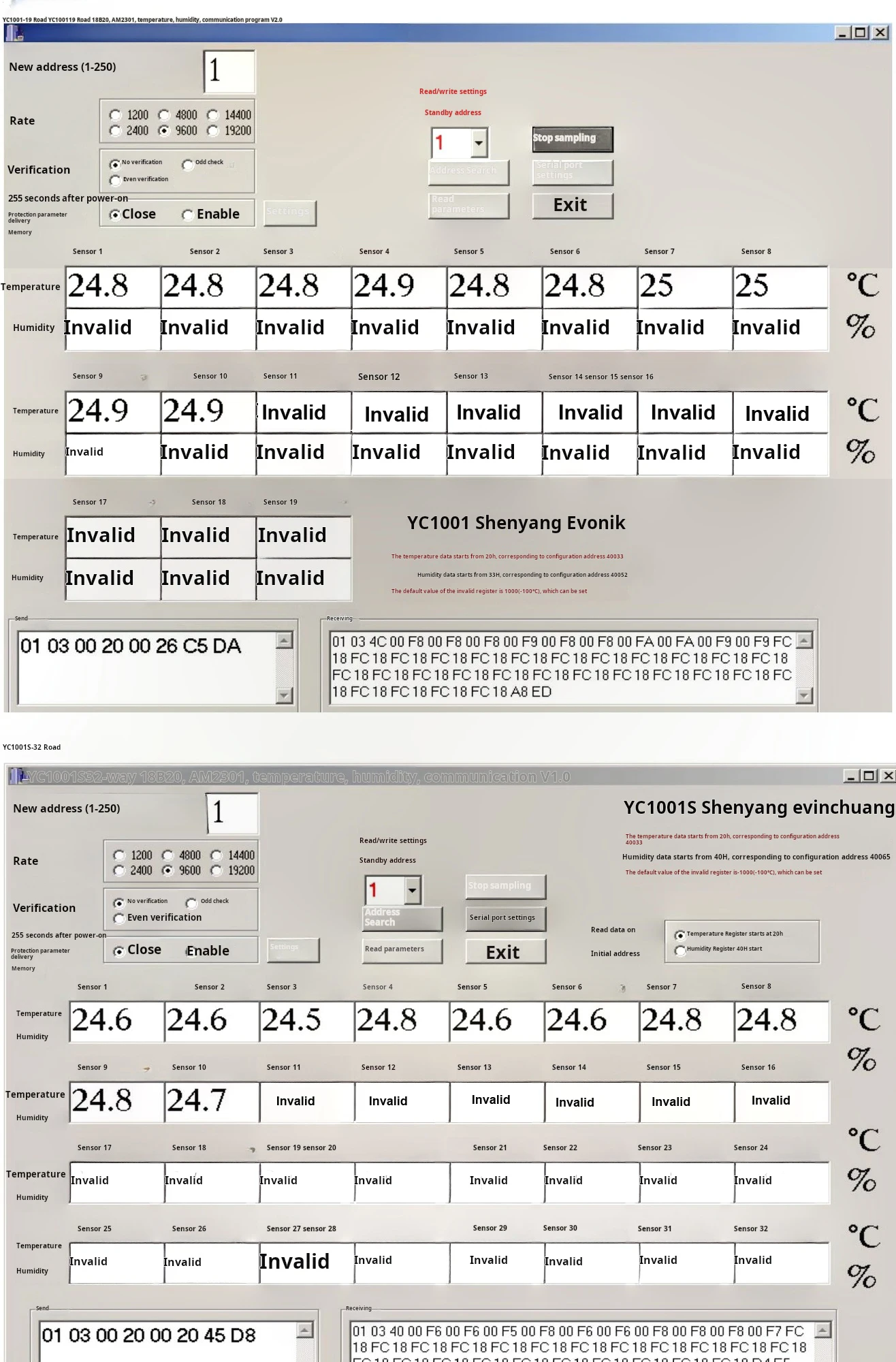 32Channels 18B20 Rs485 Modbus Output Temperature Acquisition Module