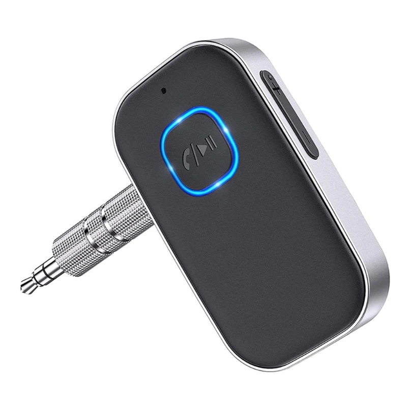 

Bluetooth-compatible Aux Receiver for Car, Portable 3.5mm Aux Car Adapter,5.0 Wireless Receiver for Car Stereo