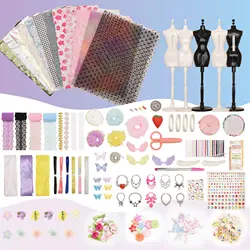 DIY Doll Clothes Craft Kit - Creative Kids’ Art & Home Decor Set (JAFZ - 5 piece set)