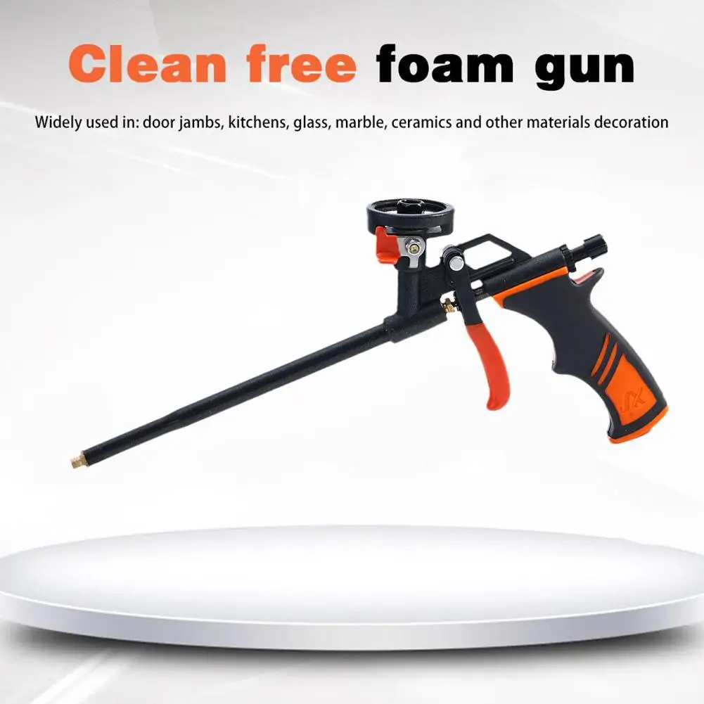 Beautiful Seam Glue Gun With Switch Valve Spray Gun Foaming Agent No-clean Spray Gun Foam Polyurethane Glue Gun 5