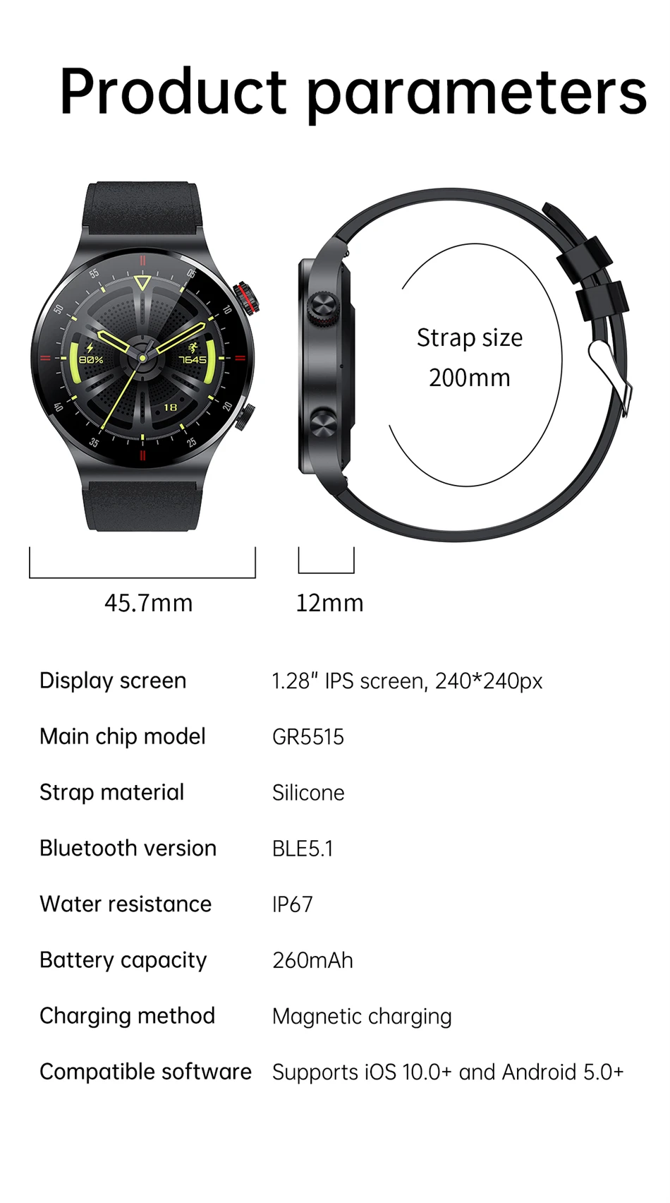 S92c7606b66564908b7f79d8f3f0b28aaf - LIGE 2022 New NFC Bluetooth Calling Smart Watch Men Sports Fitness Tracking Smart Watch Heart Rate Smart Watch for Android ios