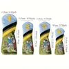 1pc/4pcs Funny Design Cover For Various Club, Golf Club Head Cover, Golf Accessories 6