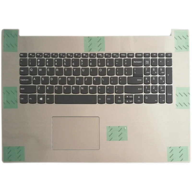 para Lenovo Ideapad 32017 320-17ikb 320-17isk Abr Ast 330-17 Ikb Palmrest Case Superior c Capa Mais Teclado Touchpad - Imagem 3