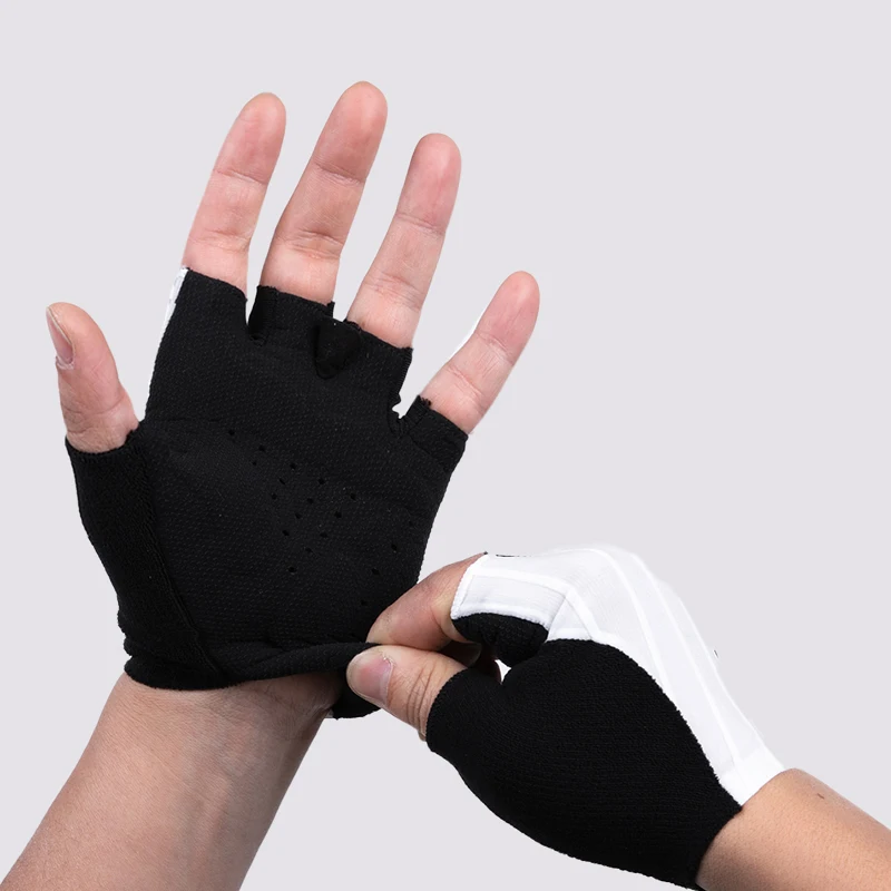 YKYW Italy Elastic Interface Cycling Half Finger Gloves Shock Absorption Anti-slip Breathable Men Women Bicycle Sport Gloves 4