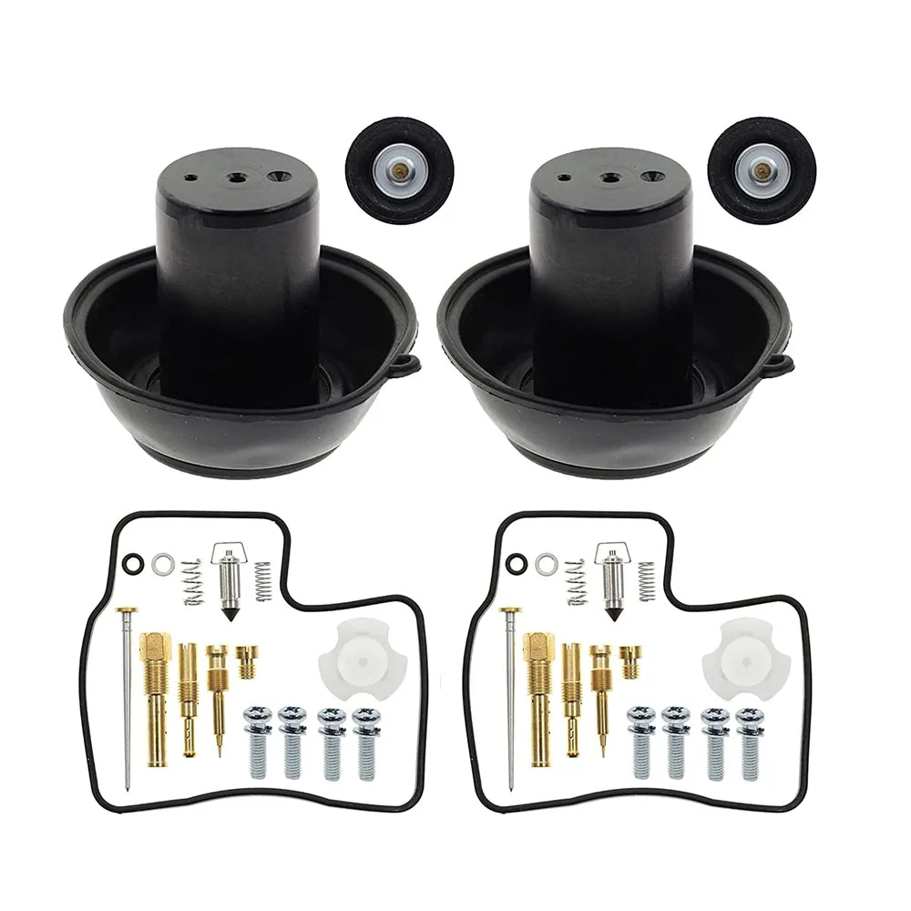 2 Set Kit Di Riparazione Carburatore Per Honda Steed Shadow 600, Vt 600, Vlx 600 1994-2003