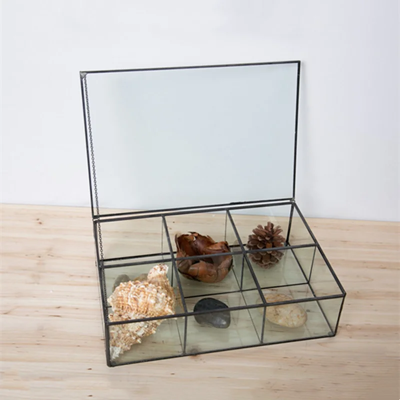 Display Box Glass Storage Tray