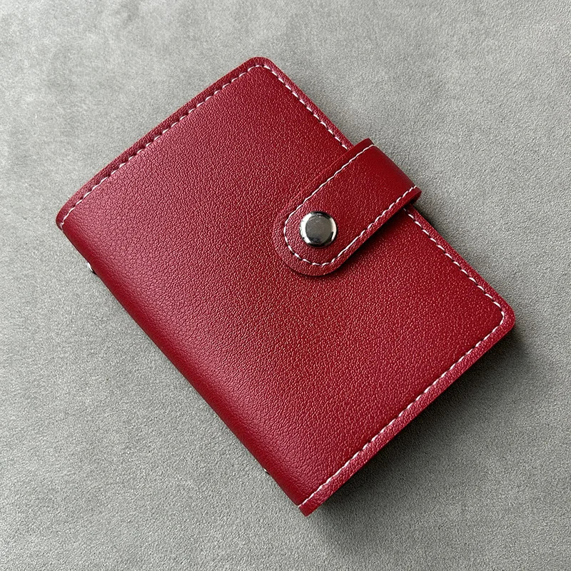 26 Card Slots Women Credit Card Wallet Fashion Cute Cards Holder Candy Color Korean Wallet For