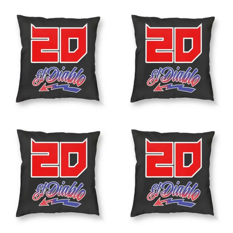 

45x45cm Fabio Quartararo Pillowcase Car Home Decoration Cushion Cover Sofa Living Room Bedroom Decoration Pillowcase
