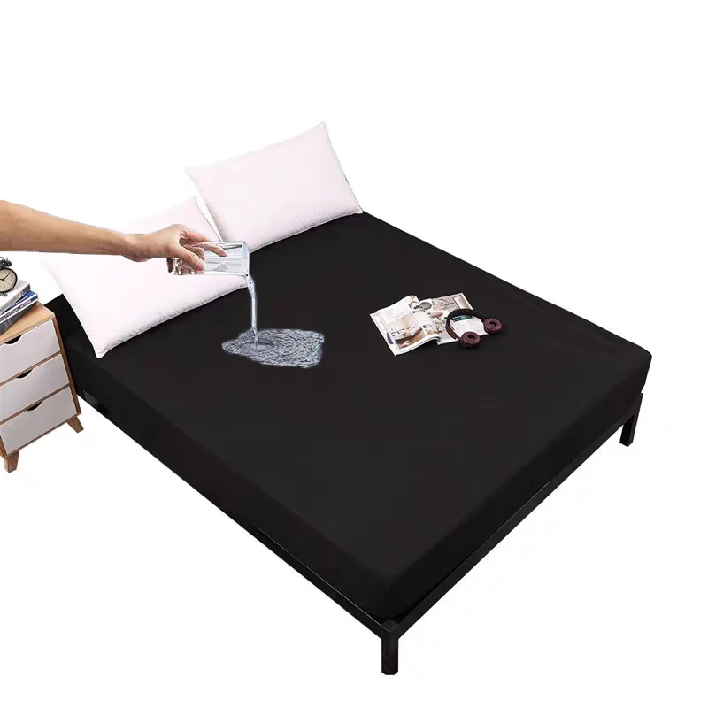 MutiSizeWaterproofFittedSheetOrPillowcaseAdjustableElasticBand