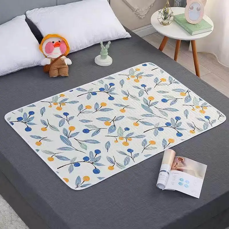 통기성 방수 월경 패드 학생 기숙사 침구 세탁 가능한 위생 패드 사계절 범용 먼지 방지 패드