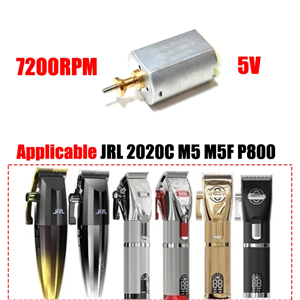 Compatible with JRL 2020C Madeshow M5 P800 Professional Hair Clipper Motor 5V 7200RPM Trimmer Electric Hair Shear Rotor Engine