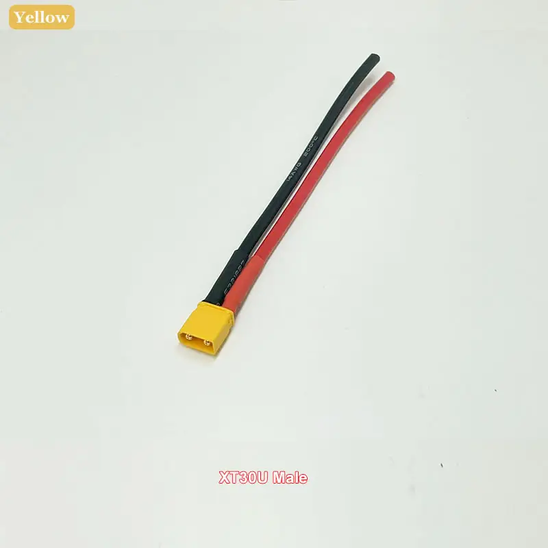 XT30 Connector Cable XT30U Male and Female Connectors with 14AWG/16AWG Silicone Cable For Remote Control Lithium Batteries image 8