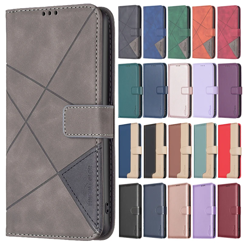 Luxury Leather Wallet Flip Case - Premium Protective Phone Cover