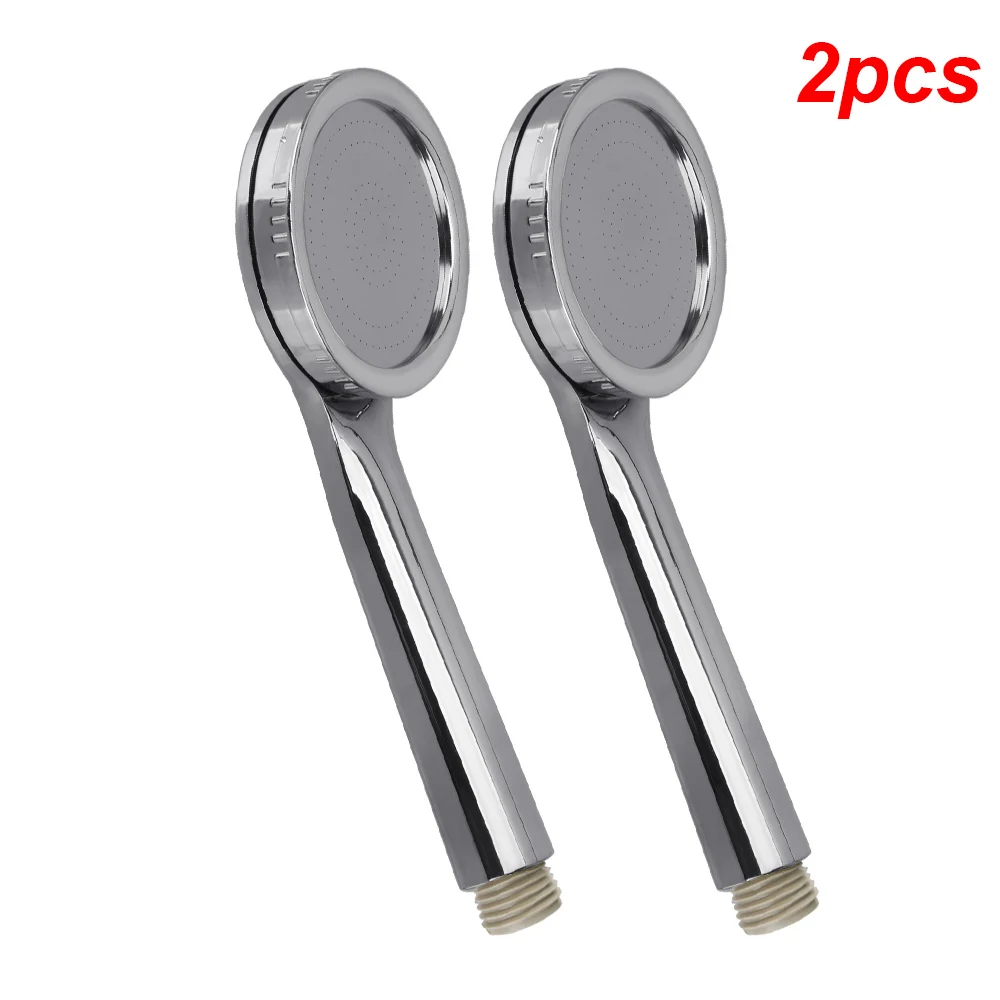 High-Pressure Water-Saving Chrome Shower Head with Rainfall Spray
