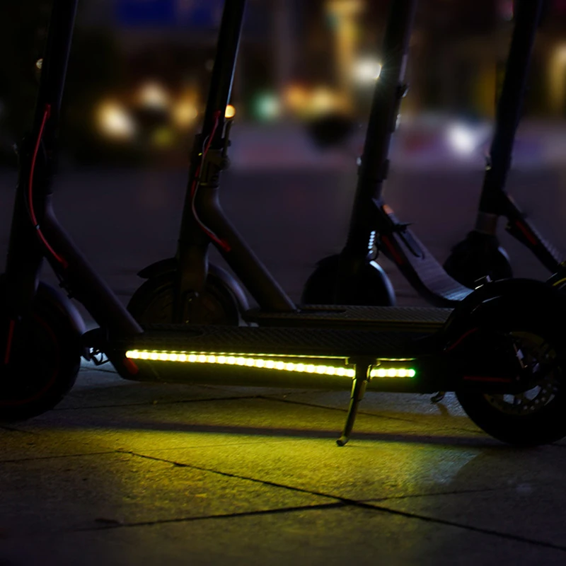LED Strip Light Electric Scooter Accessories Scooter Accessories Scooter LED Strip 1 Set Waterproof LED Strip Flashlight Bar Lamp For Xiaomi M365 Electric Scooter Skateboard Night Chassis Light
