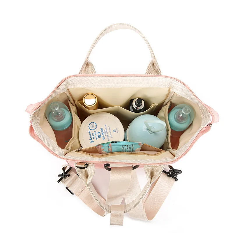 Waterproof Light Weight Handbag Protable Mommy Backpack Quick Outing Nappy Changing Bag Gift Fashion Diaper Bag for Newborn Baby