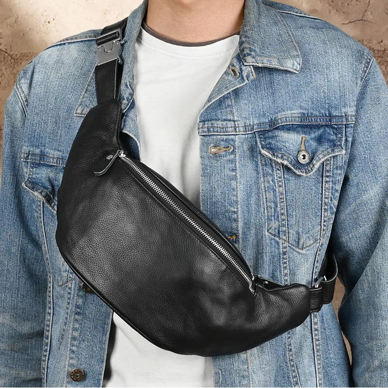 Marsupio da uomo in pelle marsupio marsupio in pelle borsa per attrezzi cintura