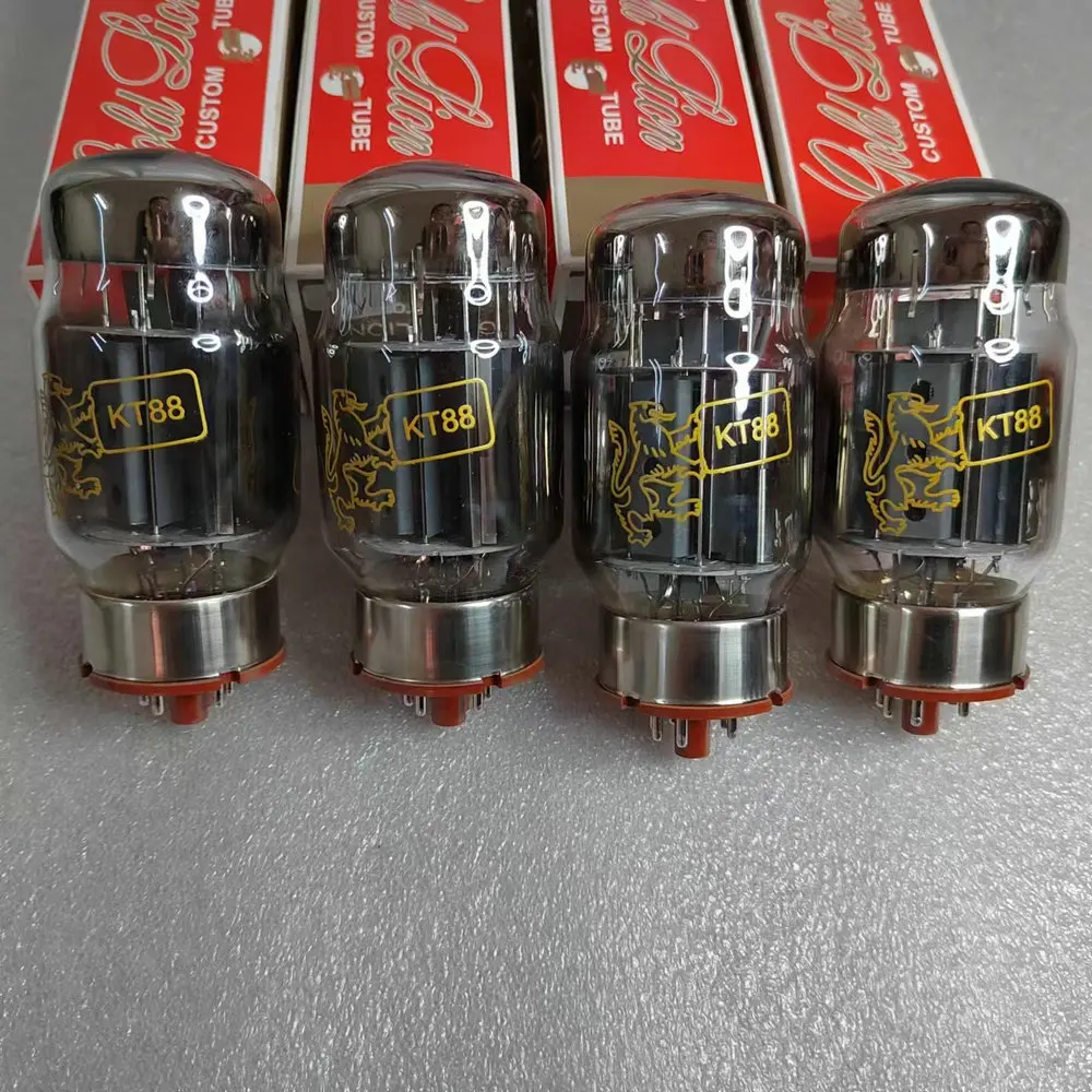 AMP GOLD LION KT88 Electronic Tube Replacement KT88/6550 Vacuum Tube Original Factory Precision Matching For Amplifier Genalex 3