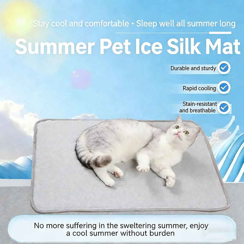 Fur Baby Summer Ice Silk Cooling Mat 2