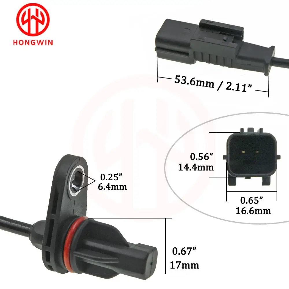 95671-D3000 95670-D3000 95671-F8000 Front Right Left ABS Speed Sensor for Hyundai Tucson-/ Kia Sportage-2.0L
