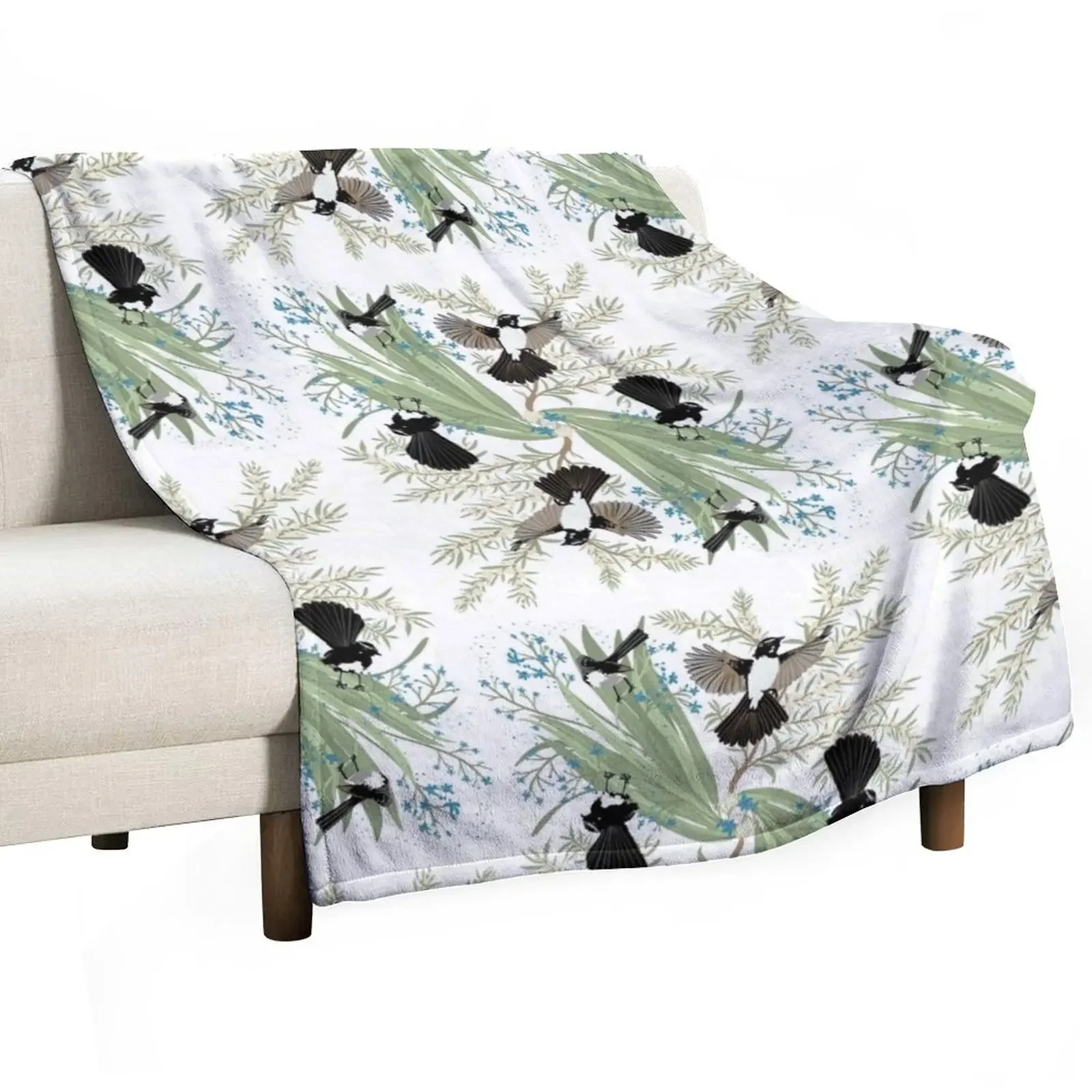 

Willy wagtails Throw Blanket Luxury Thicken Blankets For Baby Shaggy Blankets