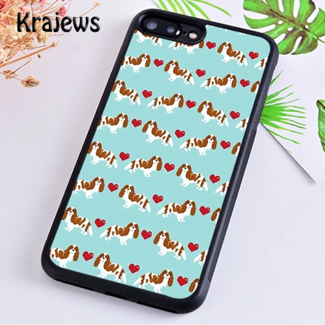 Elegant Cavalier King Charles Spaniel Decorative Phone Case Cover