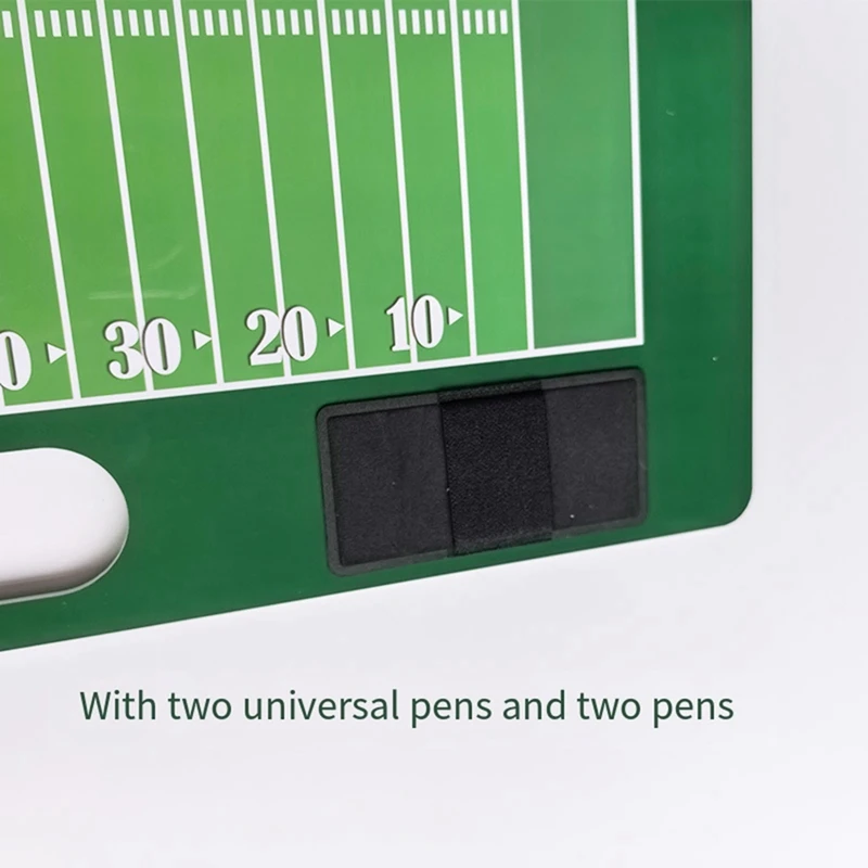 Football Coach Board Football Coach Clipboard Double Sided Coaching Board for Sport Strategizing Techniques Plays