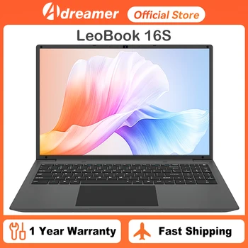 Adreamer 16 Inch Laptop LeoBook16S 2560*1600 IPS 60Hz CPU Intel i5-1240P 16GB RAM SSD 1TB 16" Business Computer Desktop Laptop 1