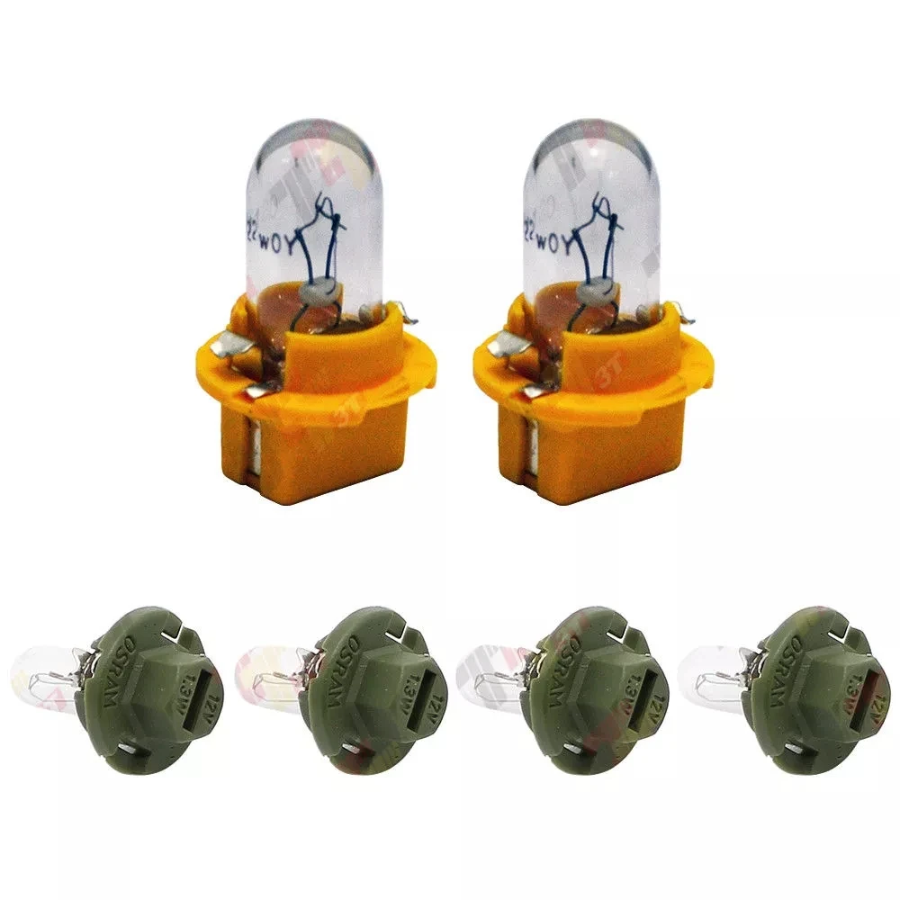 

6PCS x FOR Mercedes-Benz W208 W210 E- Class E320 E430 55 FOR AMG instrument cluster lamps