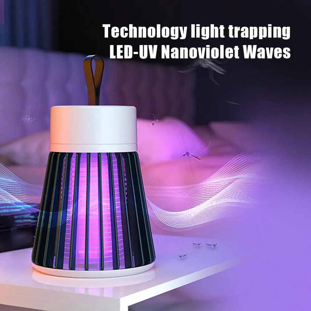 Outdoor And Indoor Electric Mosquito Zappers Mosquito Lamp Safe Mute Non-Radiation Trap Lamp Outdoor Camping Light USB Charging mosquito killer lamp mosquito lamp
