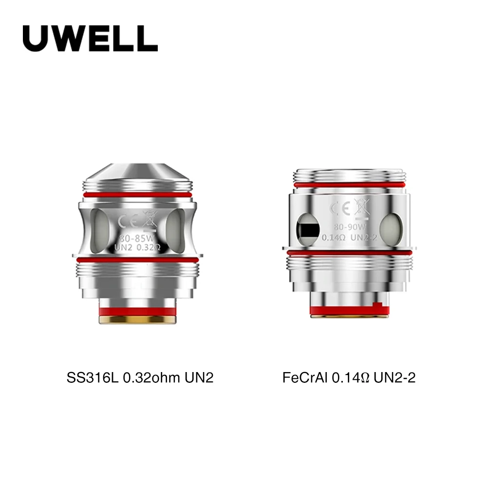 

Original Uwell Valyrian 3 Replacement Coils 2pcs/pack For Uwell Valyrian 3 Kit/Valyrian 3 Sub Ohm Tank 0.32/0.14ohm E-Cigarette