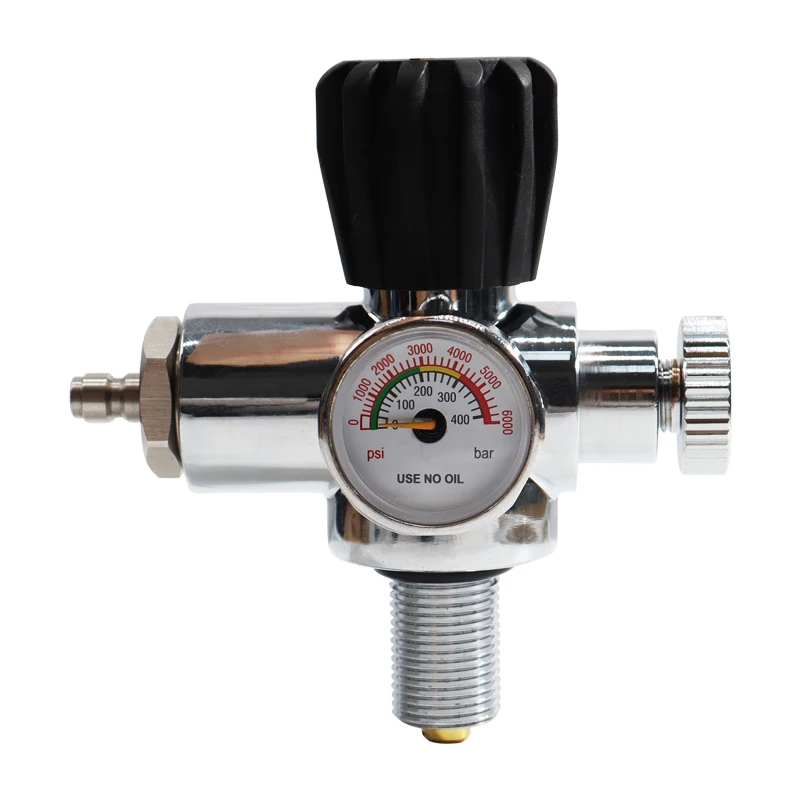 Adaptateur Remplissage Avec Manomètre Pour Bouteilles HP 4500 PSI (neuf)