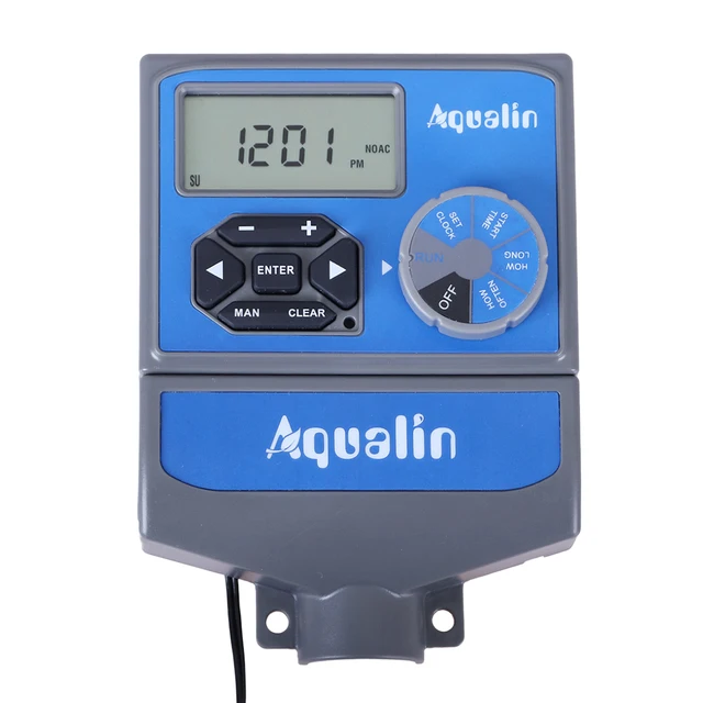 Système d'arrosage automatique pour jardin, 8 Stations, contrôleur d'entrée AC 230V, minuterie d'eau, avec transformateur Standard ue 4