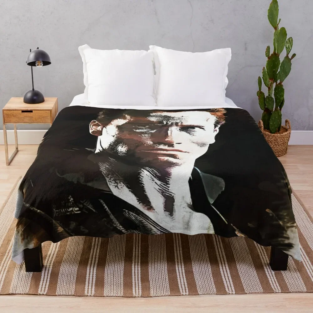 

John Matrix - Arnold Schwarzenegger [COMMANDO] Throw Blanket Luxury Brand christmas gifts Blankets