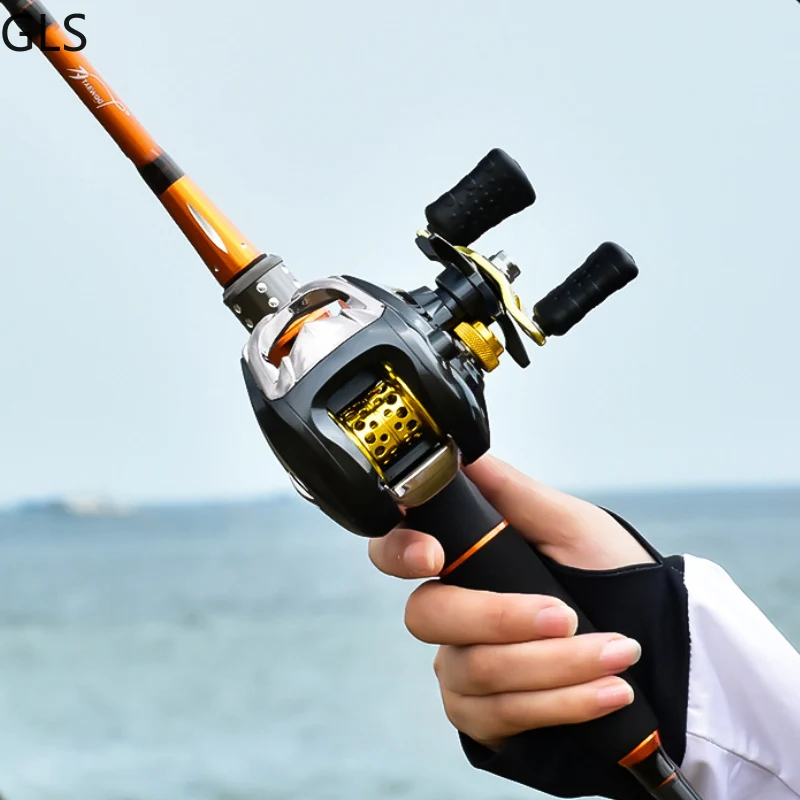 GLS Hot Sale Professional Fishing Reel 12+1Ball Bearings Magnetic Brake  6.3:1 Super Baitcasting Reel Tackle - AliExpress