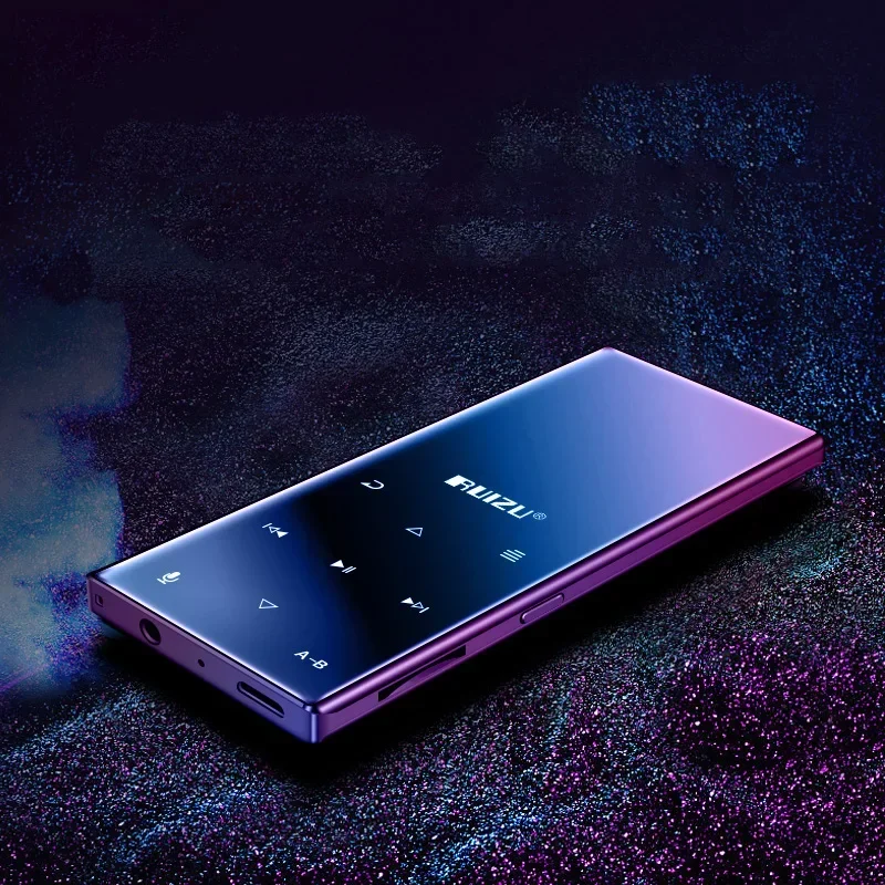 New Metal Bluetooth MP4 Player ruizu d29 Portable Lossless HiFi Music video Player Built in Speaker FM Radio E-book