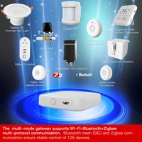 MOES New Multi-mode Smart Gateway ZigBee Bluetooth Mesh Hub Work with Tuya Smart App Voice Control via Alexa Google Home - Image 2